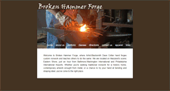 Desktop Screenshot of brokenhammerforge.com